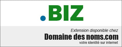 Nom de domaine .BIZ