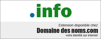 Nom de domaine .INFO