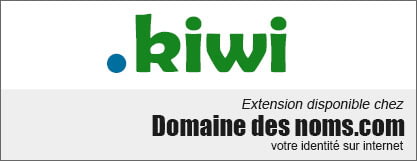 Nom de domaine .KIWI