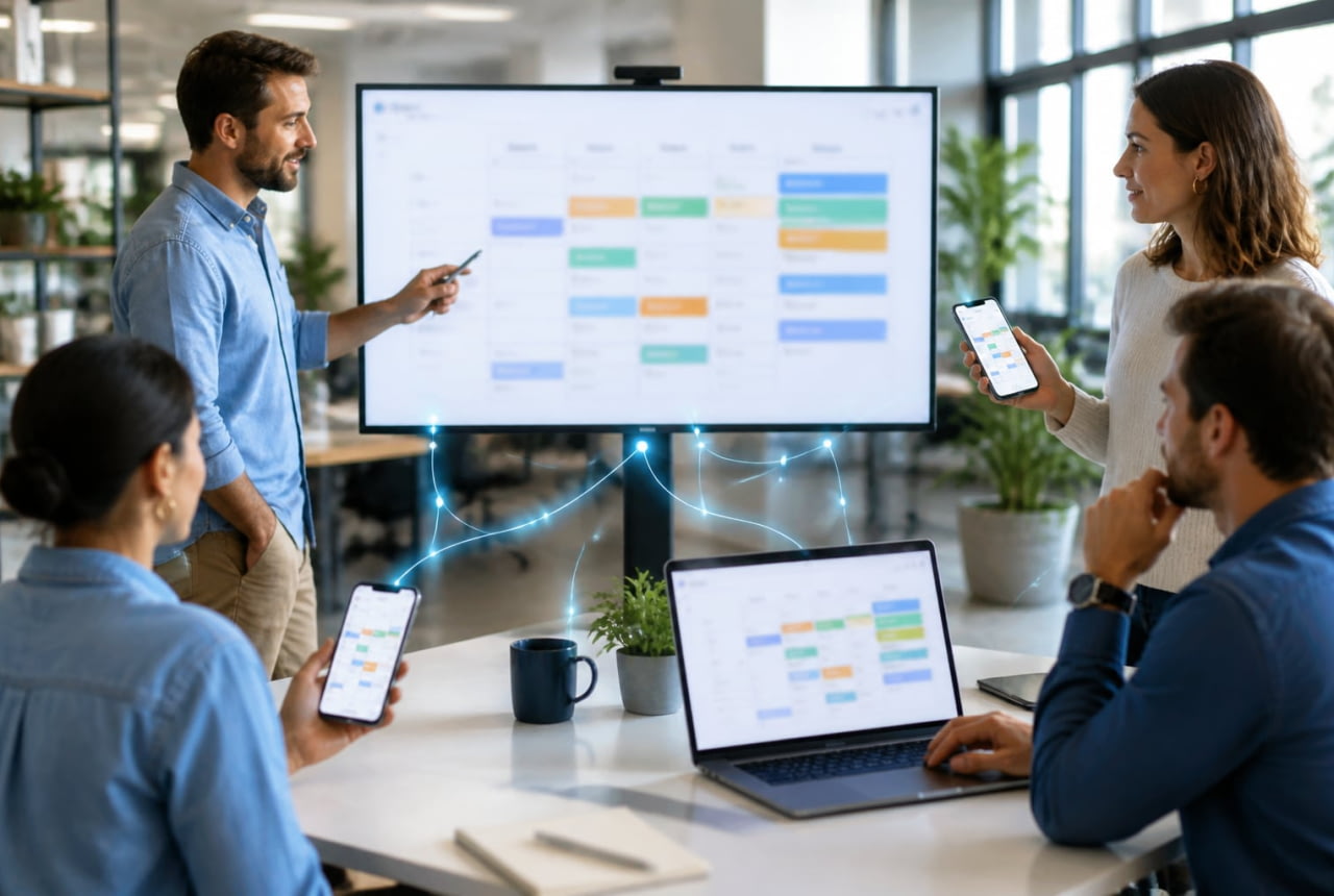 Calendriers partagés en équipe : comment organiser les agendas de votre PME ?
