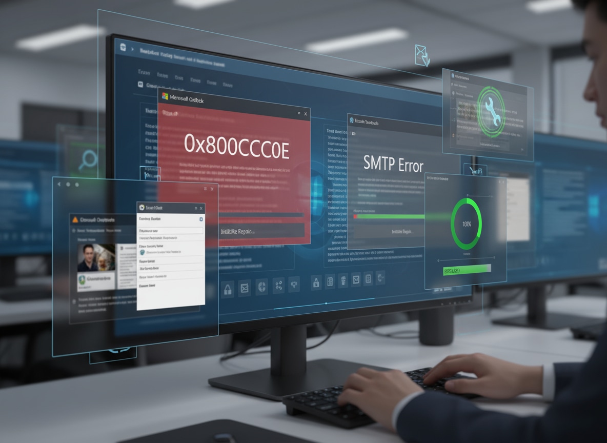 Résolution problèmes Thunderbird et Outlook après mise à jour avec diagnostic technique