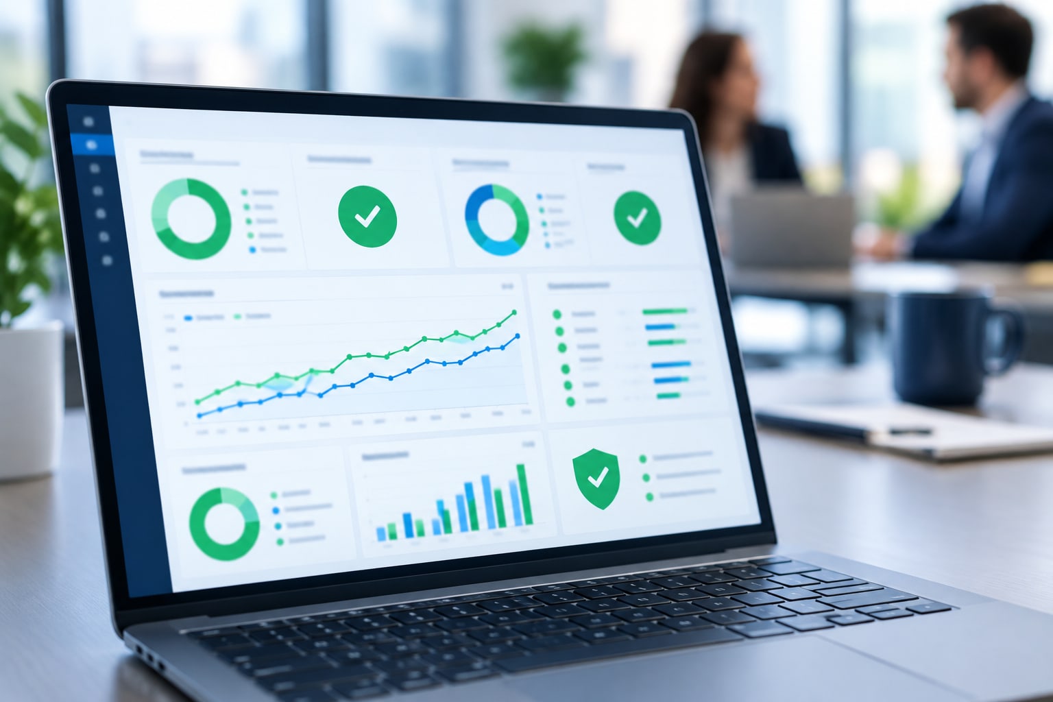 Tableau de bord de vérification SPF DKIM DMARC montrant les emails authentifiés d'un domaine d'entreprise
